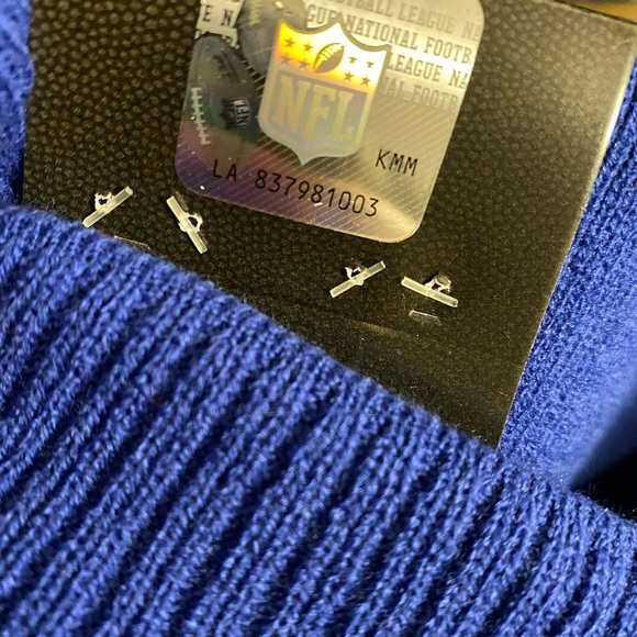 NEW ERA - BUFFALO BILLS - NFL - Sideline -  Red Blue - Bobble - Beanie new - Picture 3 of 5